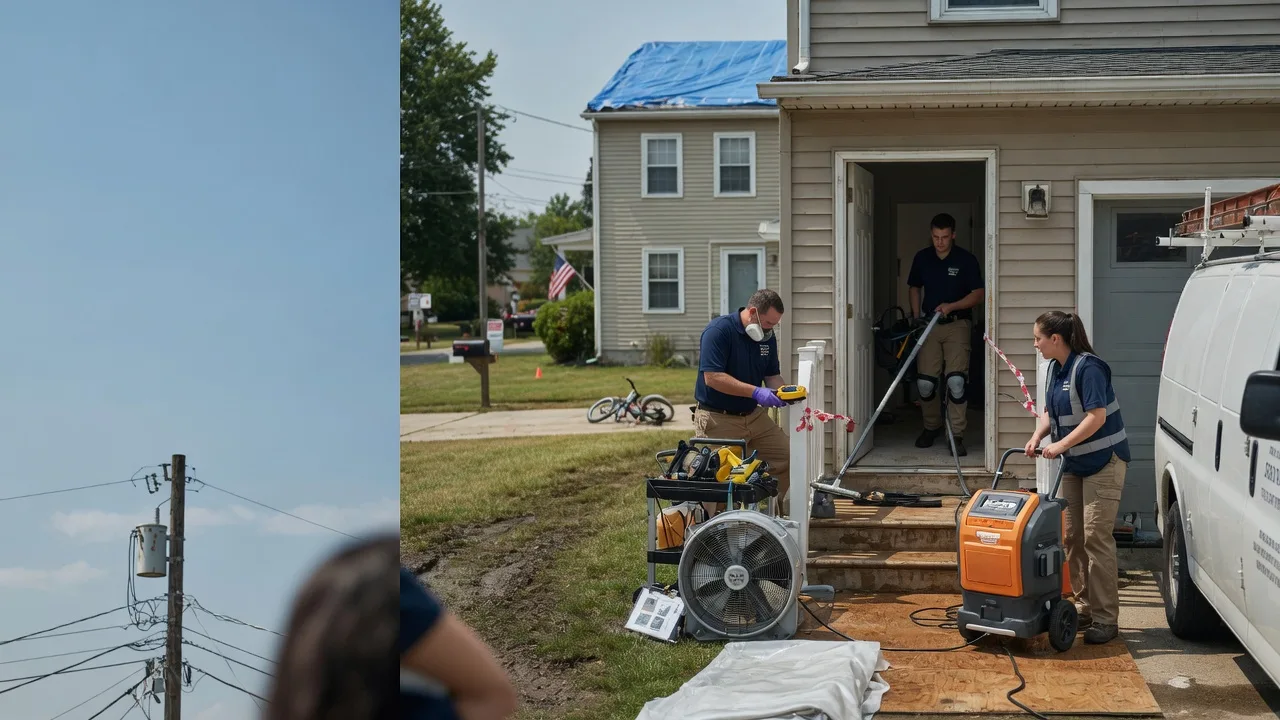 Water Damage Repair in Chubbuck, ID near me